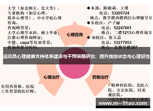 运动员心理健康支持体系建设与干预策略研究：提升竞技状态与心理韧性